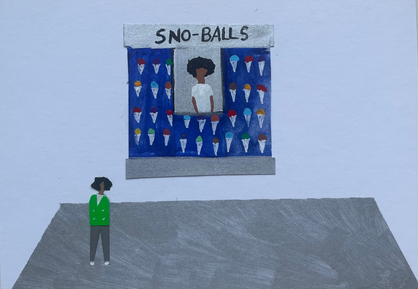 ART OPENING/sno-balls